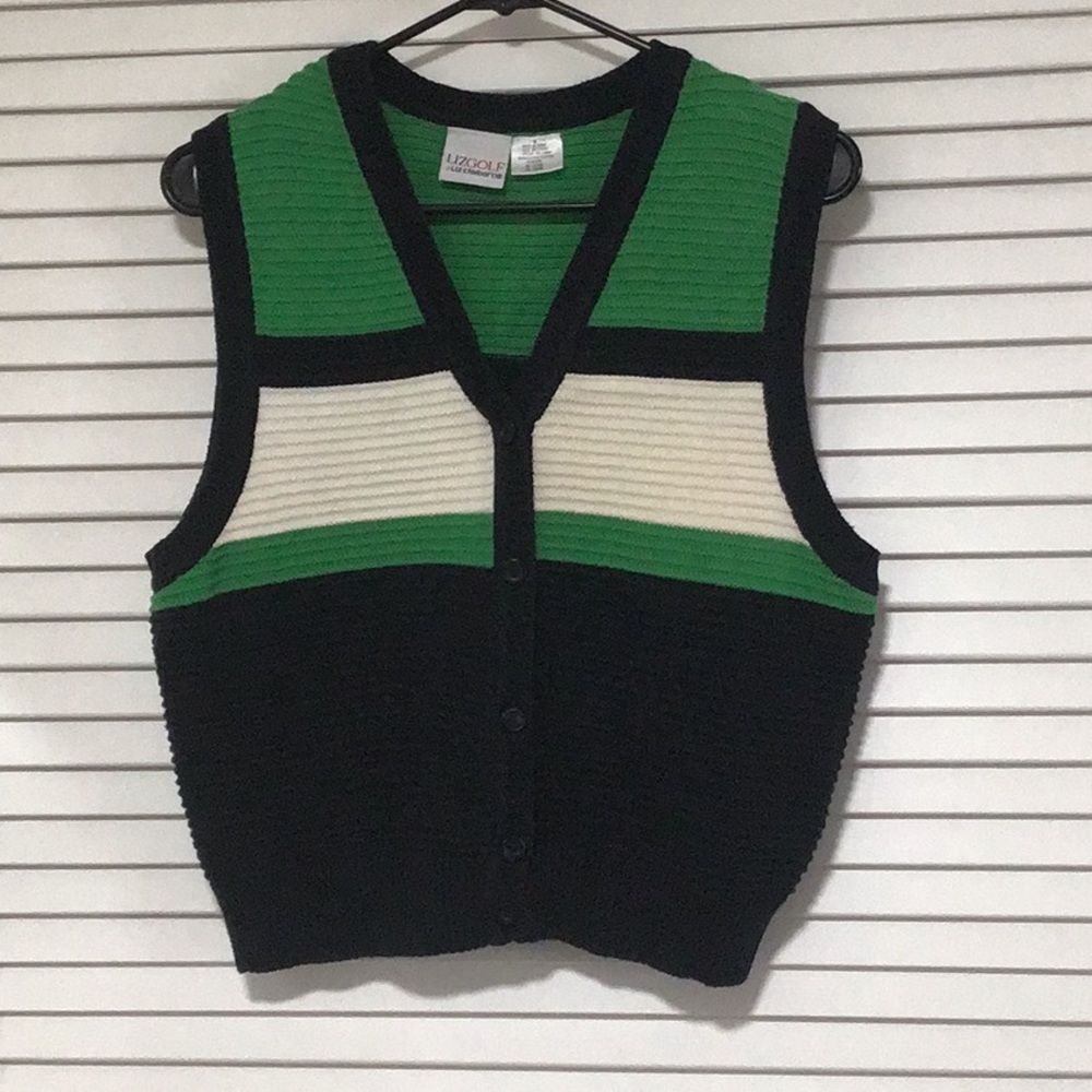 Liz Claiborne  Knitted  Golf Vest